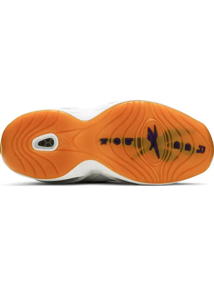 Кроссовки question mid gs 'yellow toe' Reebok — изображение 4 из 8, желтый
