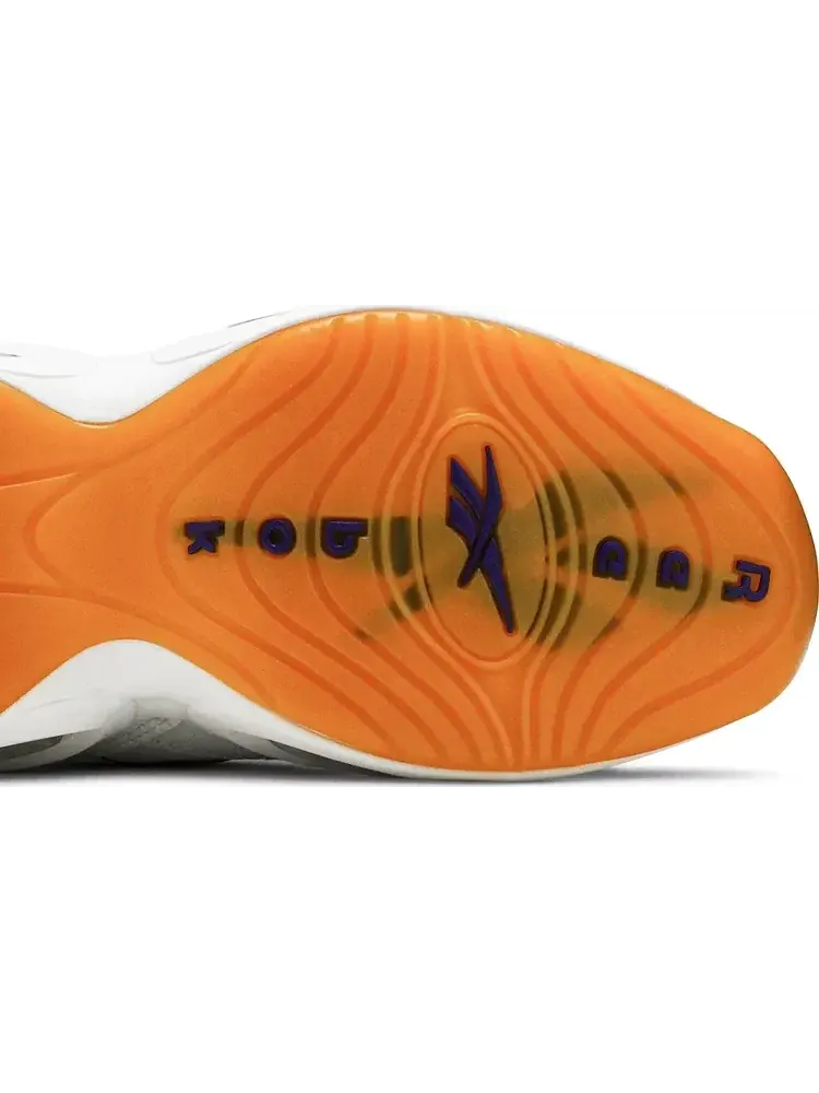 Кроссовки question mid gs 'yellow toe' Reebok — изображение 5 из 8, желтый
