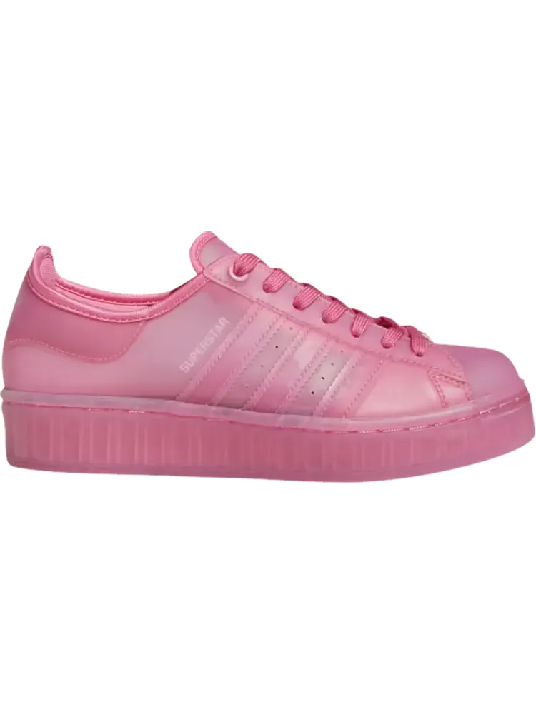 Кроссовки Adidas Wmns Superstar Jelly 'Semi Solar Pink' — изображение 1 из 1, розовый