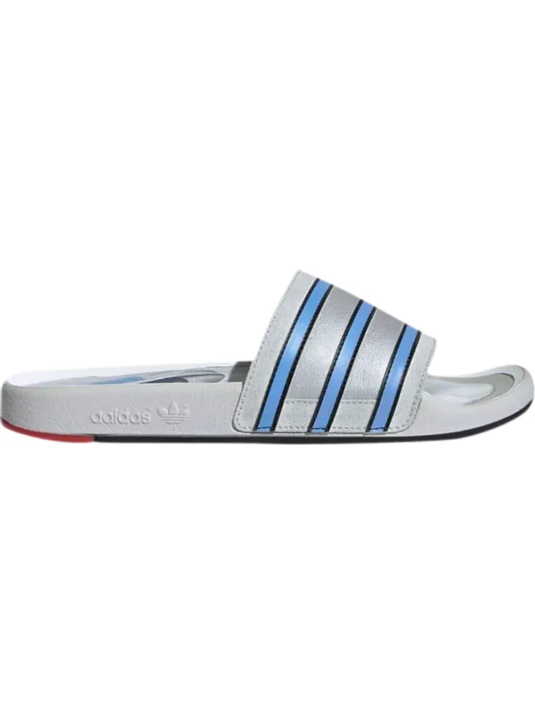 Сандалии Adidas Adilette Slides Premium 'Micropacer' — изображение 1 из 1, серый