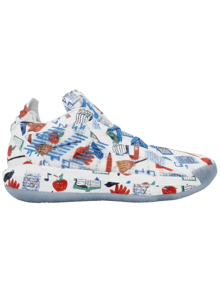 Кроссовки adidas Dame 6 'Camp' — изображение 1 из 1, белый