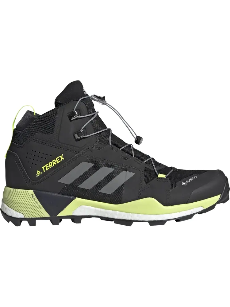 Кроссовки Adidas Terrex Skychaser XT Mid GTX 'Black Solar Yellow' — изображение 1 из 1, черный