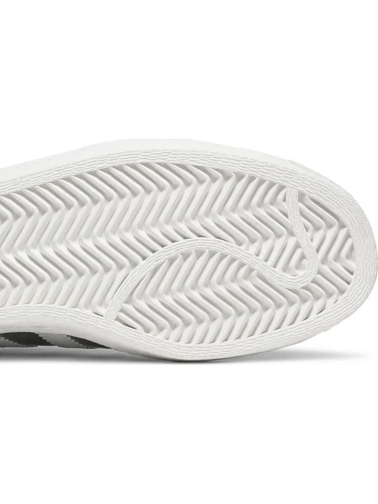 Кроссовки Adidas Prada x Superstar 'Silver Metallic' — изображение 5 из 8, серебряный