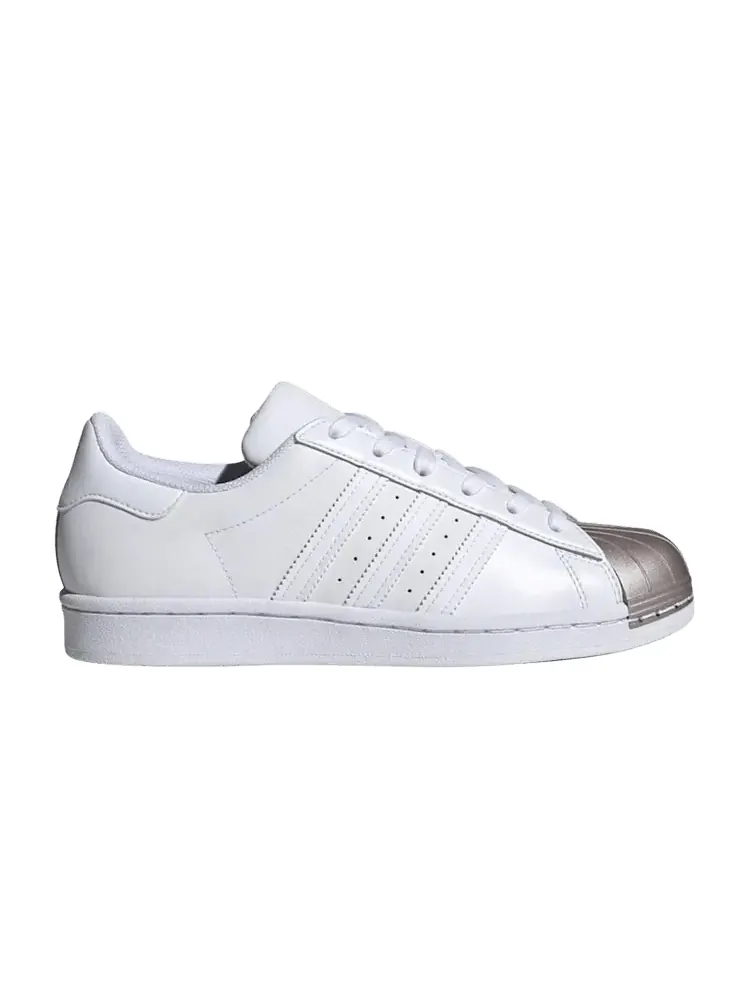 Кроссовки adidas Wmns Superstar 'Metallic Copper Toe' — изображение 1 из 1, белый/металлик