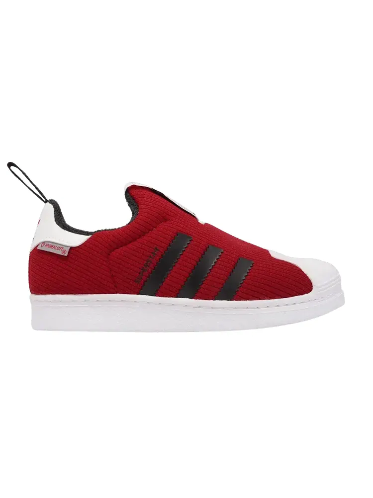 Кроссовки adidas Superstar 360 Little Kid 'Solar Red' — изображение 1 из 1, красный/черный/белый