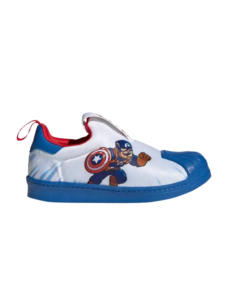 Кроссовки Adidas Marvel x Superstar 360 J — изображение 1 из 1, белый