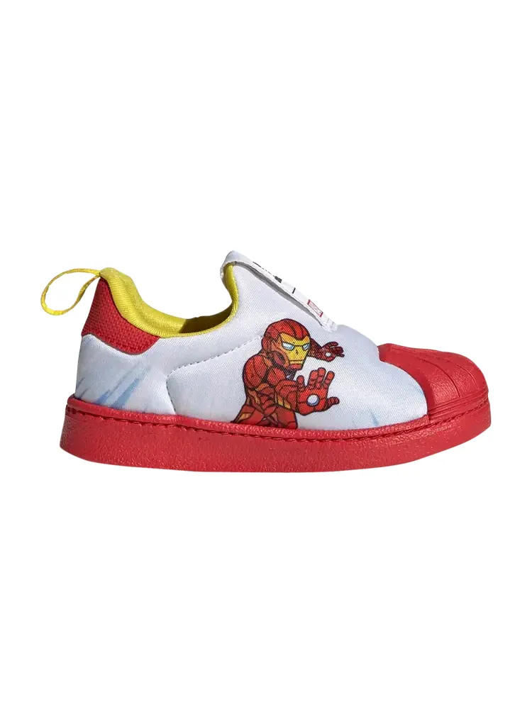 Кроссовки Adidas Marvel x Superstar 360 Infant — изображение 1 из 1, белый