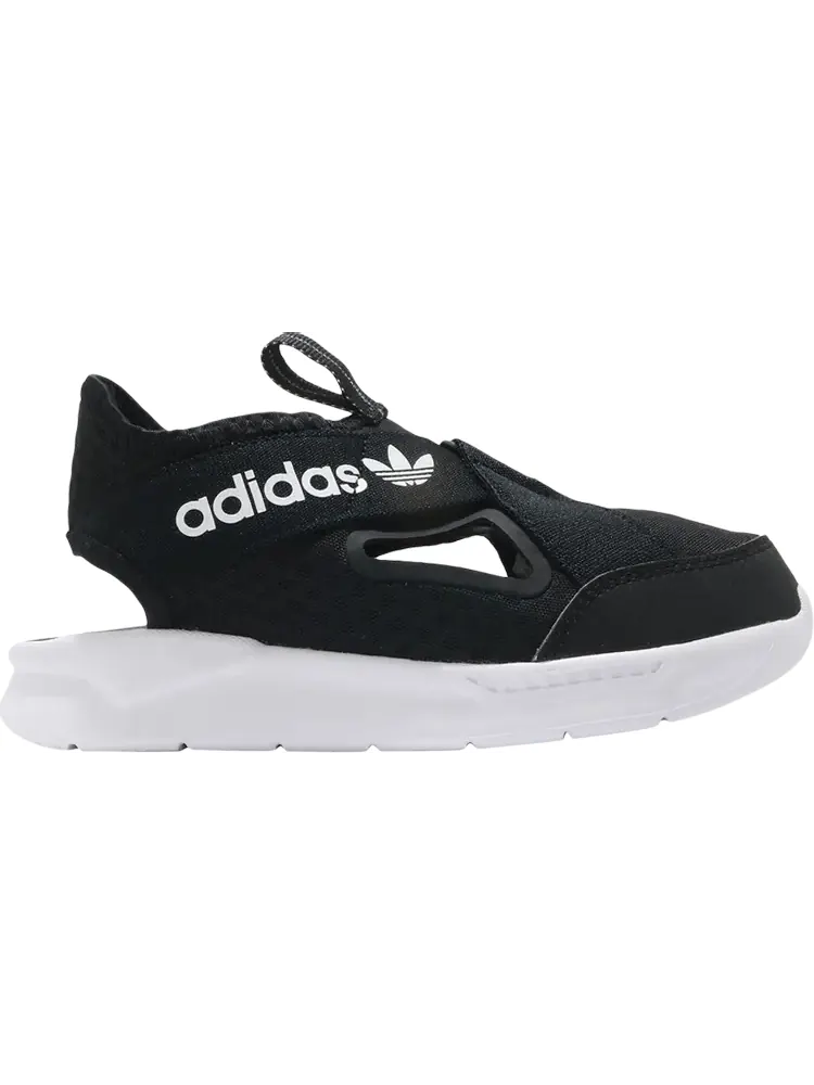 Слипоны Adidas Superstar 360 Sandals J без пятки — изображение 1 из 1, черный