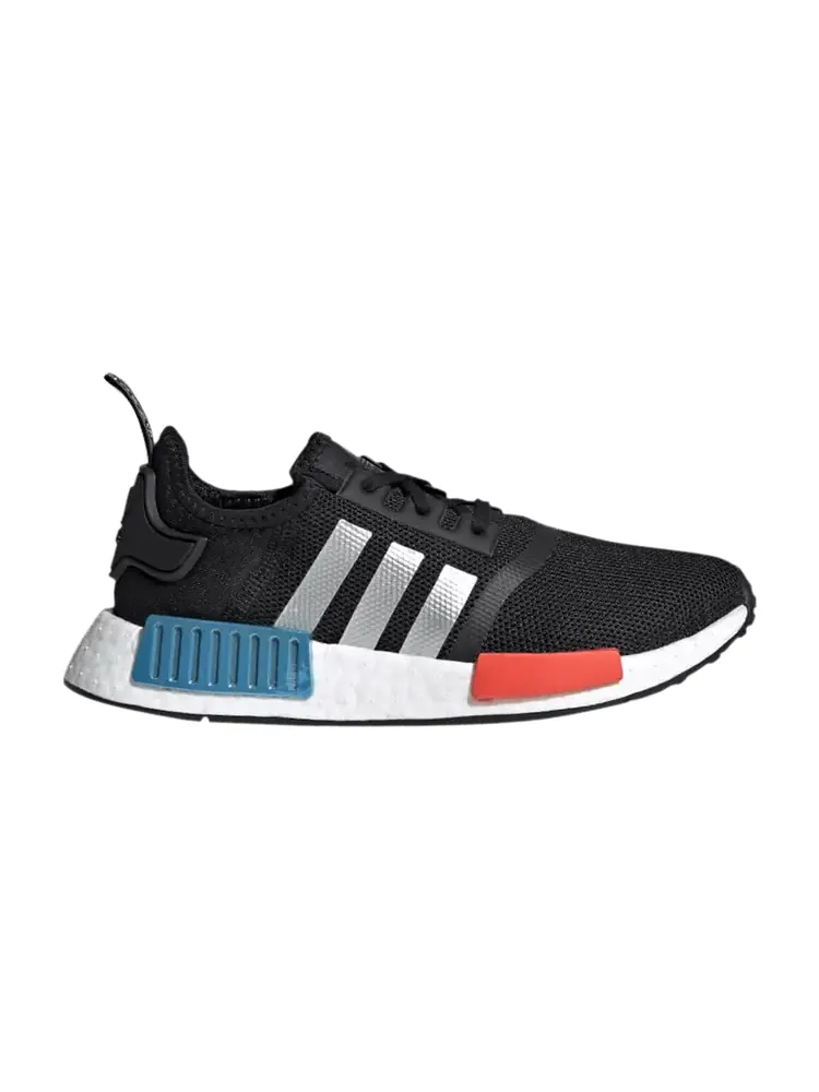 Кроссовки adidas NMD_R1 J 'Black Solar Red' — изображение 1 из 1