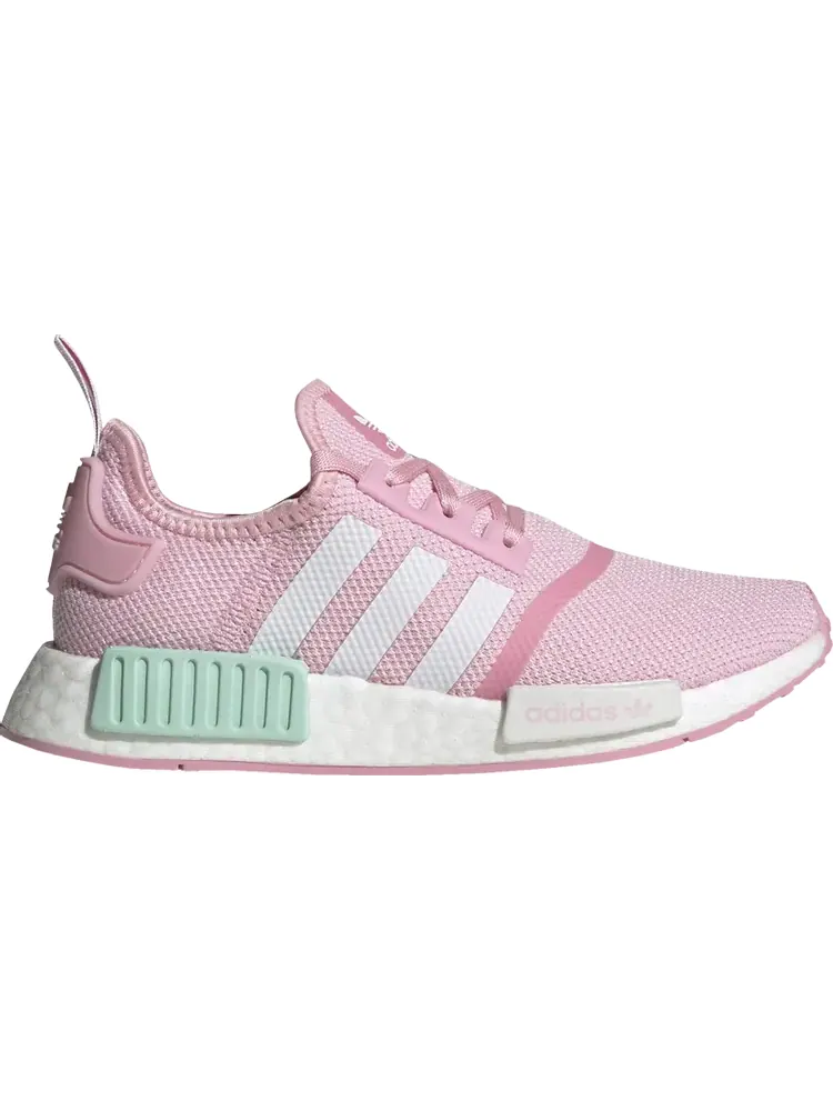 Кроссовки Adidas NMD_R1 J 'True Pink Clear Mint' — изображение 1 из 1, розовый