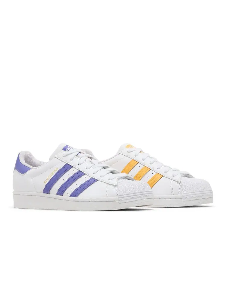 Кроссовки Adidas Superstar, Lakers — изображение 8 из 8, белый