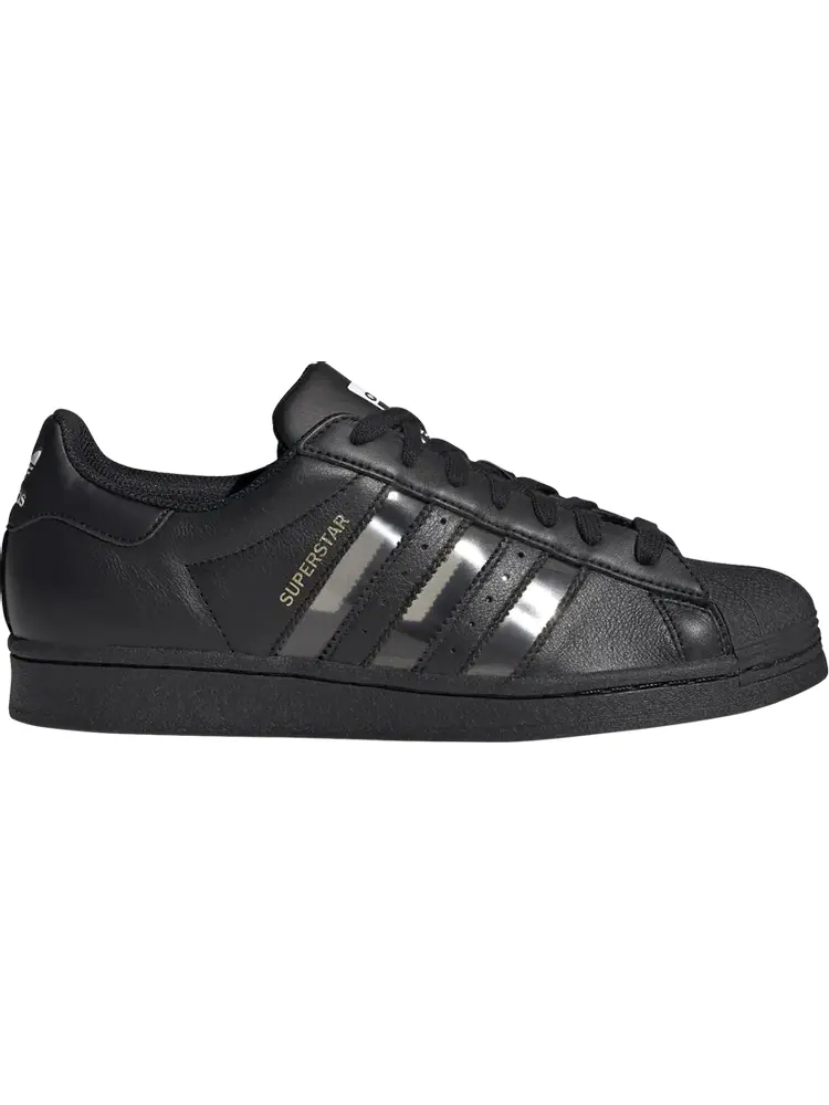 Кроссовки Adidas Superstar 'Black Transparent' — изображение 1 из 1, черный
