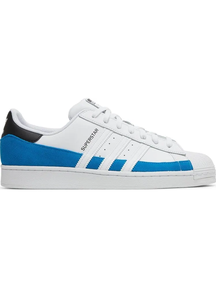 Кроссовки Adidas Superstar 'Bright Blue White' — изображение 1 из 8, синий