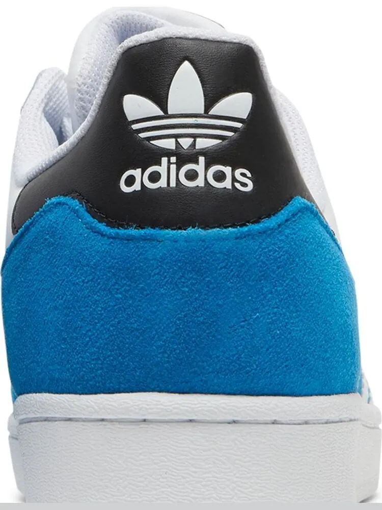 Кроссовки Adidas Superstar 'Bright Blue White' — изображение 7 из 8, синий