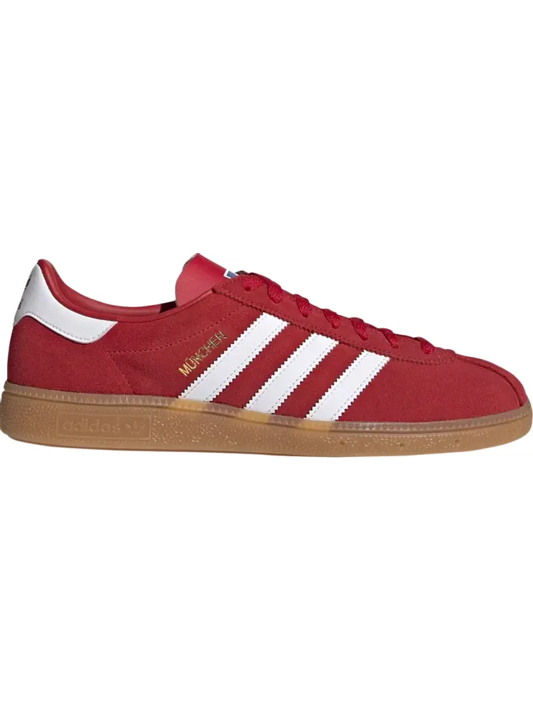 Кроссовки Adidas Munchen 'Scarlet Gum' — изображение 1 из 1, красный