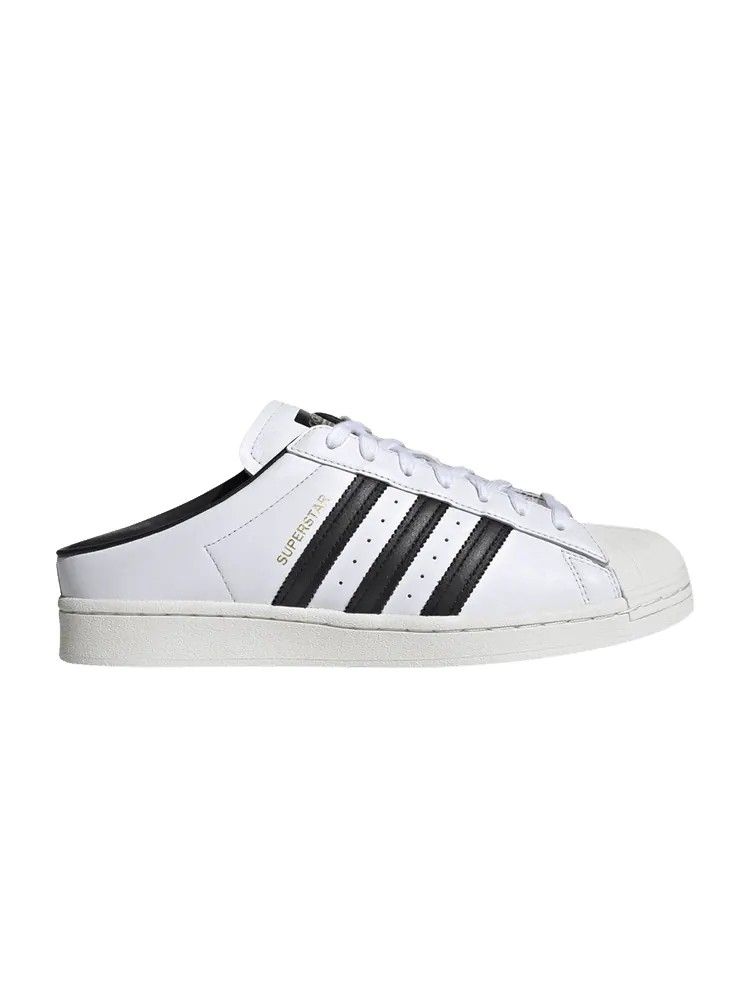 Кроссовки adidas Superstar Mule 'White Black Gold' — изображение 1 из 1