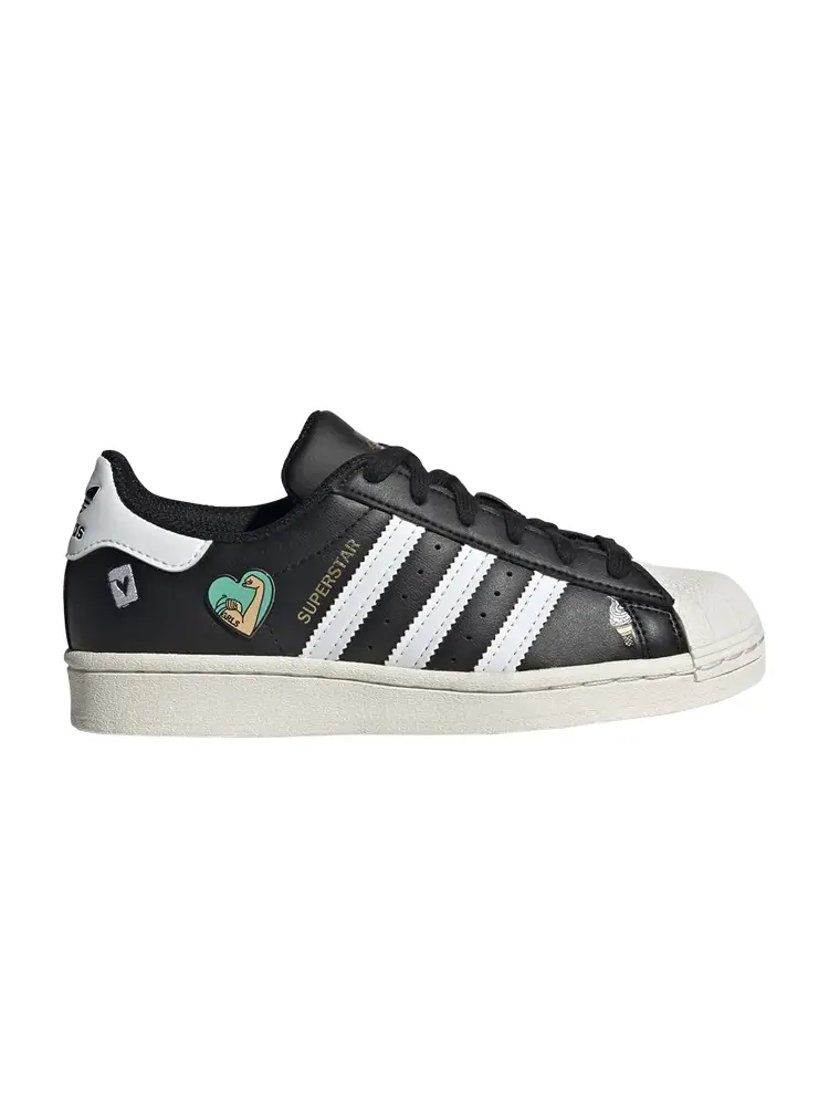 Кроссовки Adidas Superstar Big Kid — изображение 1 из 1, черный
