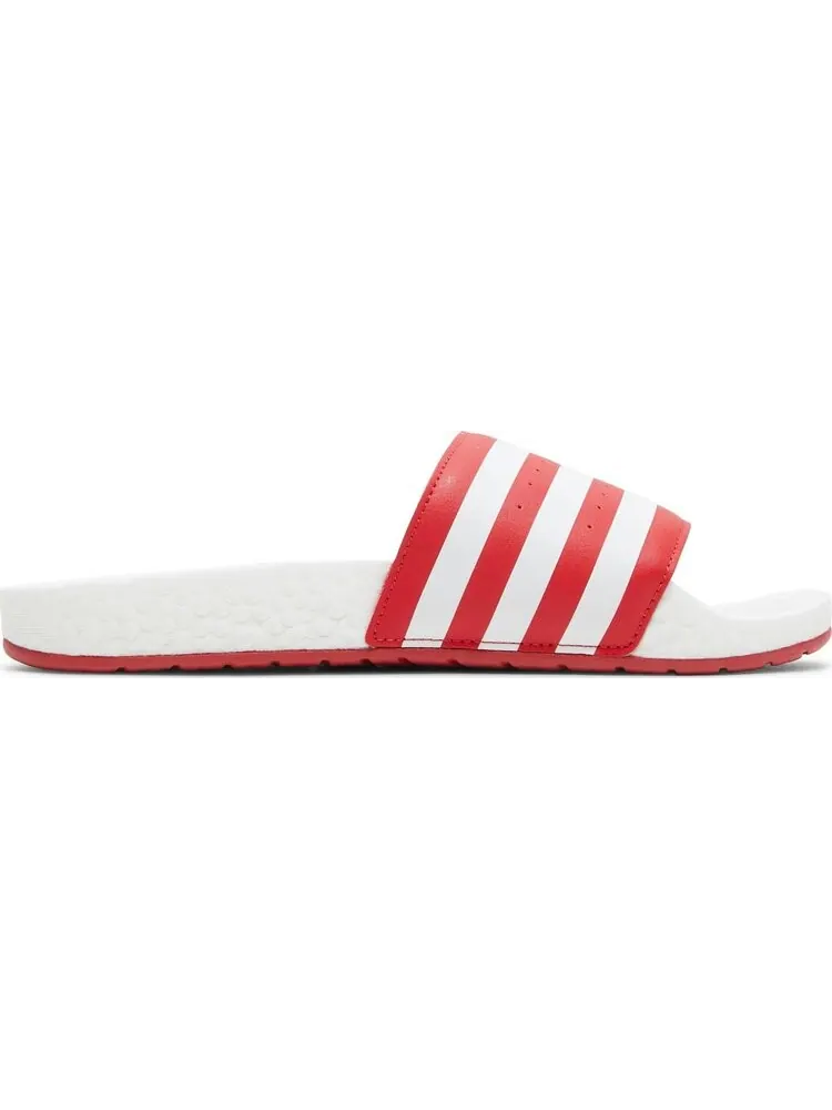 Сандалии Adidas Adilette Boost Slides 'Scarlet' — изображение 1 из 8, красный
