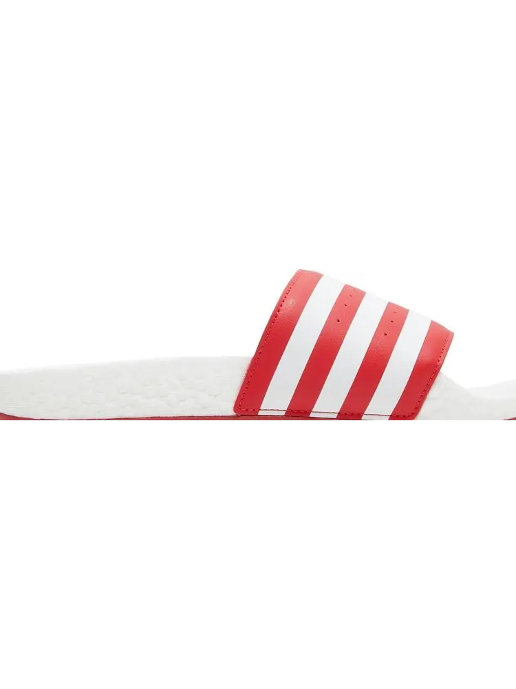 Сандалии Adidas Adilette Boost Slides 'Scarlet' — изображение 2 из 8, красный