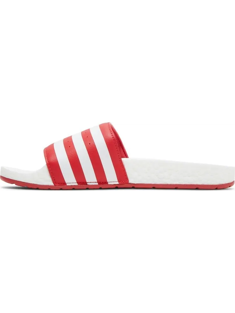 Сандалии Adidas Adilette Boost Slides 'Scarlet' — изображение 3 из 8, красный