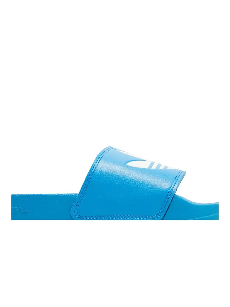 Шлепанцы Adilette Lite Slide 'Bright Blue' — изображение 2 из 8, яркий синий