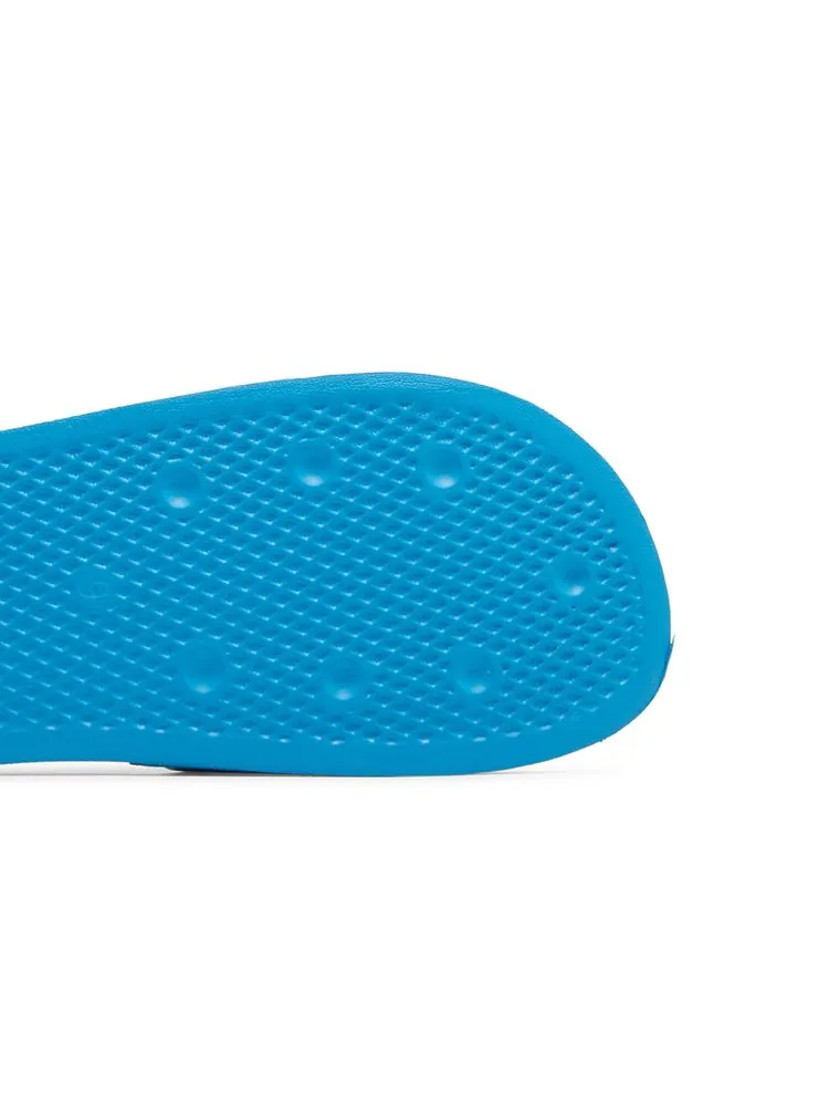Шлепанцы Adilette Lite Slide 'Bright Blue' — изображение 5 из 8, яркий синий