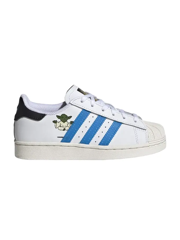 Кроссовки Adidas Star Wars x Superstar Little Kid — изображение 1 из 1, белый