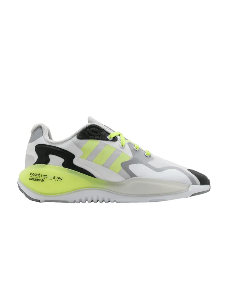 Кроссовки ZX Alkyne 'White Solar Yellow' — изображение 1 из 1, белый желтый