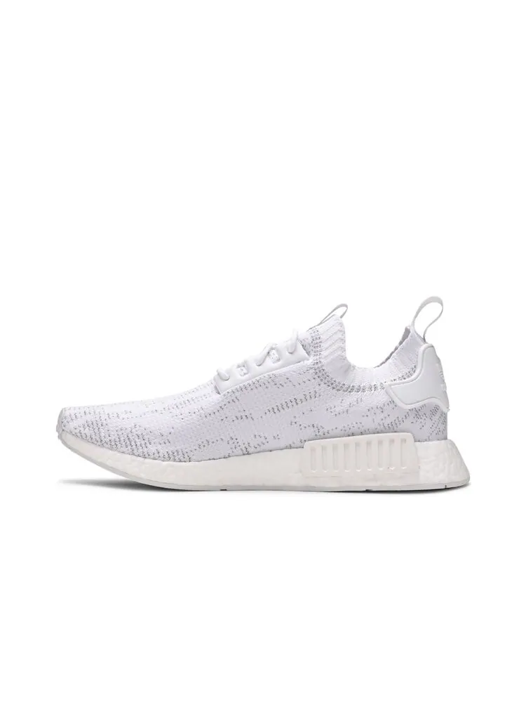 Кроссовки Adidas NMD_R1 Primeknit — изображение 3 из 4, белый