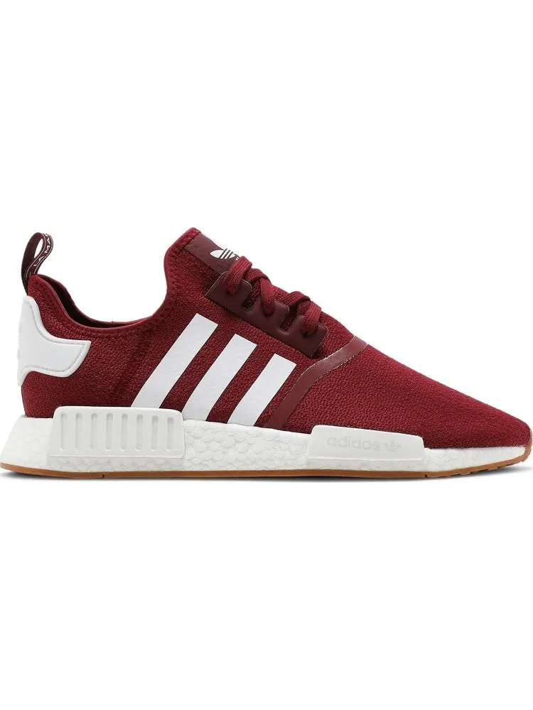 Кроссовки Adidas NMD_R1 'Burgundy Gum' — изображение 1 из 8, красный