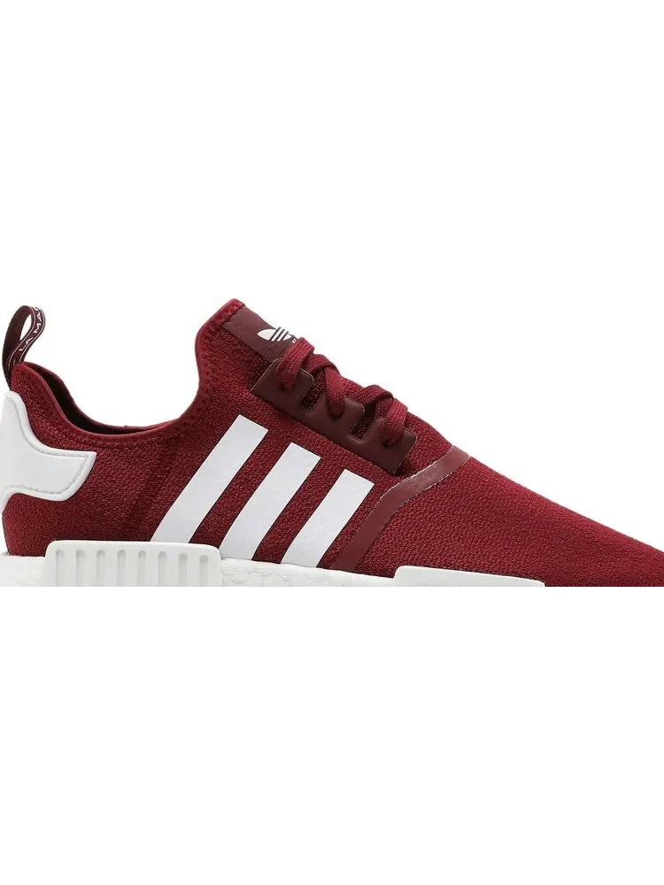Кроссовки Adidas NMD_R1 'Burgundy Gum' — изображение 2 из 8, красный