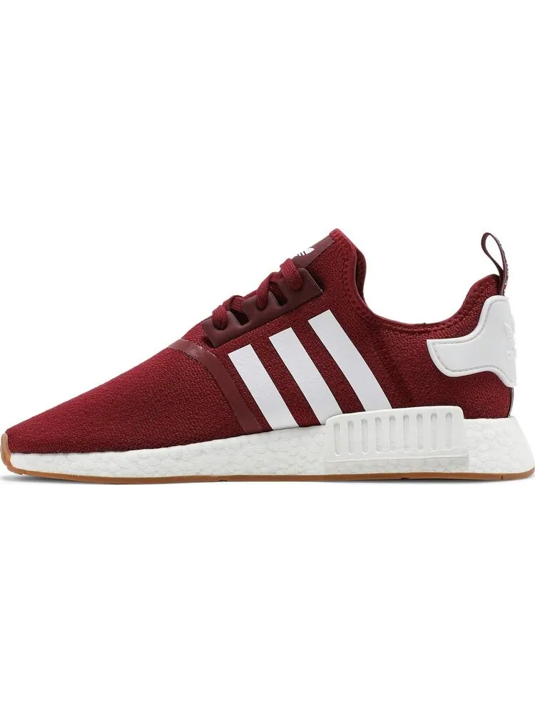 Кроссовки Adidas NMD_R1 'Burgundy Gum' — изображение 3 из 8, красный