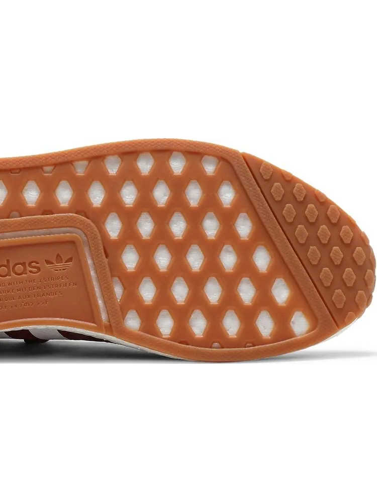 Кроссовки Adidas NMD_R1 'Burgundy Gum' — изображение 5 из 8, красный