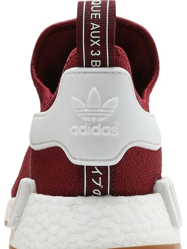 Кроссовки Adidas NMD_R1 'Burgundy Gum' — изображение 7 из 8, красный