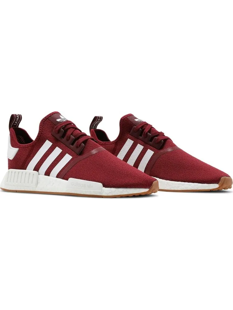 Кроссовки Adidas NMD_R1 'Burgundy Gum' — изображение 8 из 8, красный