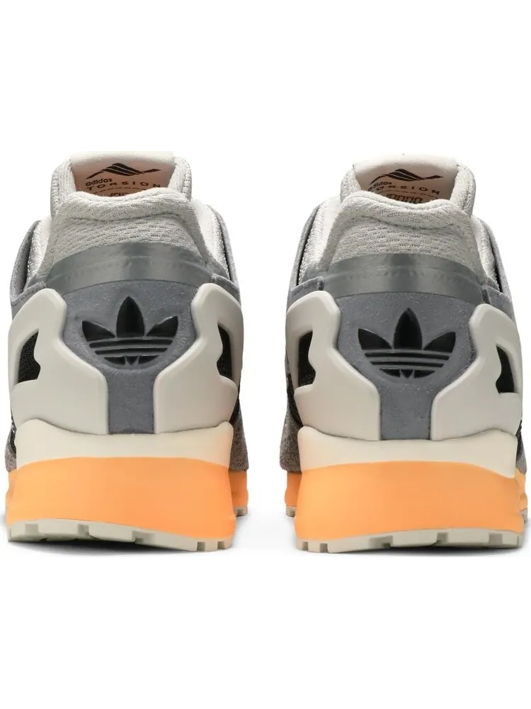 Кроссовки Adidas ZX 10000 C 'Grey Acid Orange' — изображение 6 из 8, серый