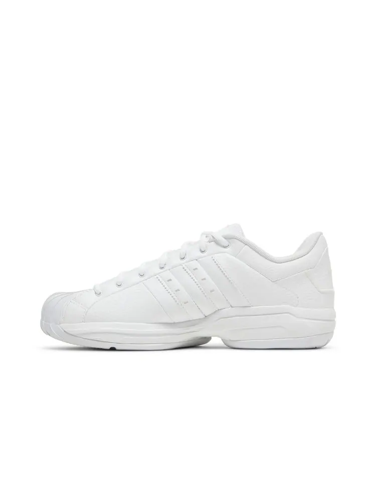 Кроссовки Pro Model 2G Low 'Triple White' — изображение 3 из 8, белый