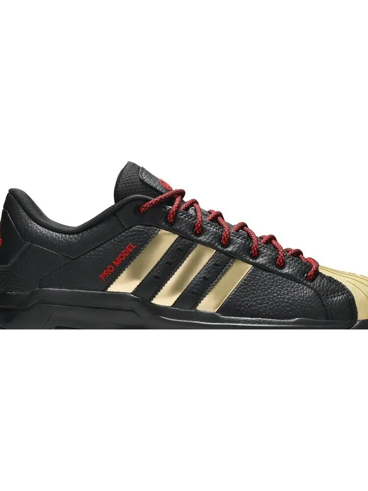 Кроссовки Adidas Pro Model 2G Low 'Chinese New Year' — изображение 2 из 8, черный