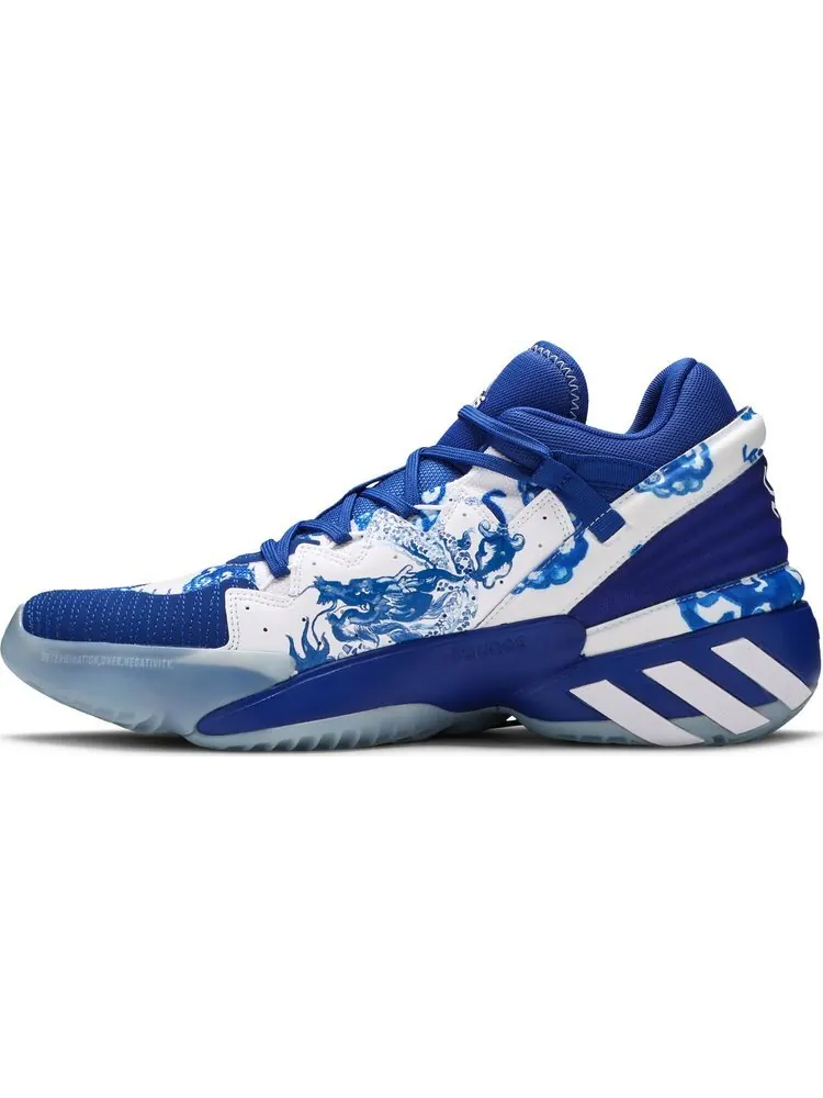 Кроссовки Adidas D.O.N. Issue #2 'Kumu Clouds & Dragon' — изображение 3 из 8, синий