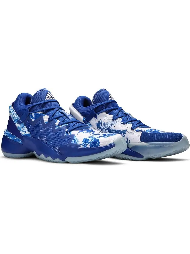 Кроссовки Adidas D.O.N. Issue #2 'Kumu Clouds & Dragon' — изображение 8 из 8, синий