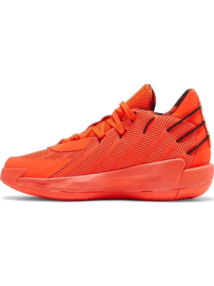 Кроссовки Adidas Dame 7 'Fire Inside' — изображение 3 из 8, красный