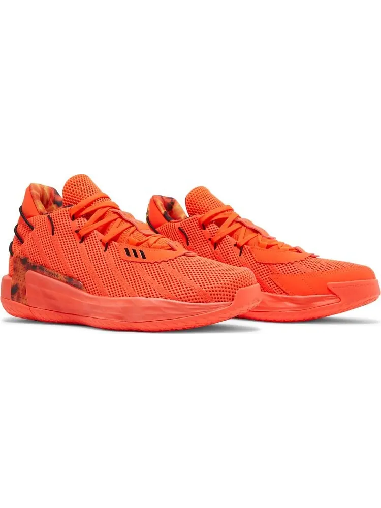 Кроссовки Adidas Dame 7 'Fire Inside' — изображение 8 из 8, красный