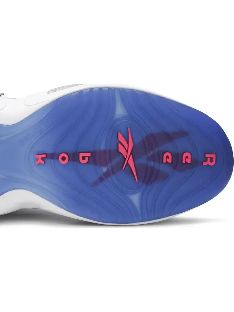 Кроссовки eric emanuel x question mid 'pink toe' Reebok — изображение 5 из 8, розовый