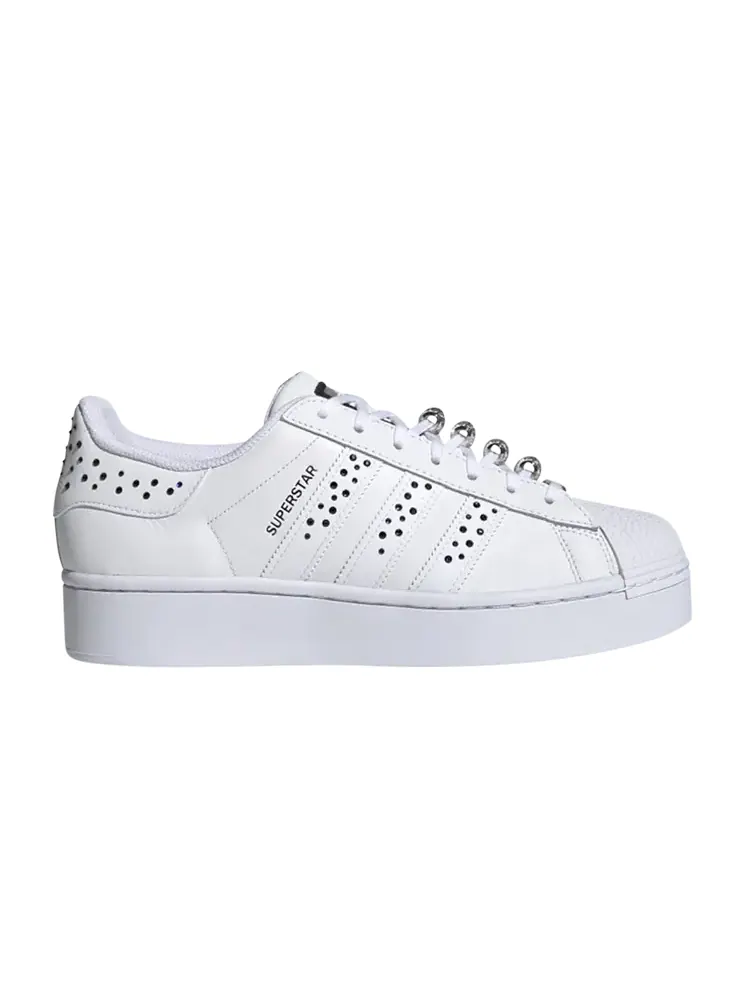 Кроссовки Adidas Swarovski x Wmns Superstar Bold — изображение 1 из 1, белый