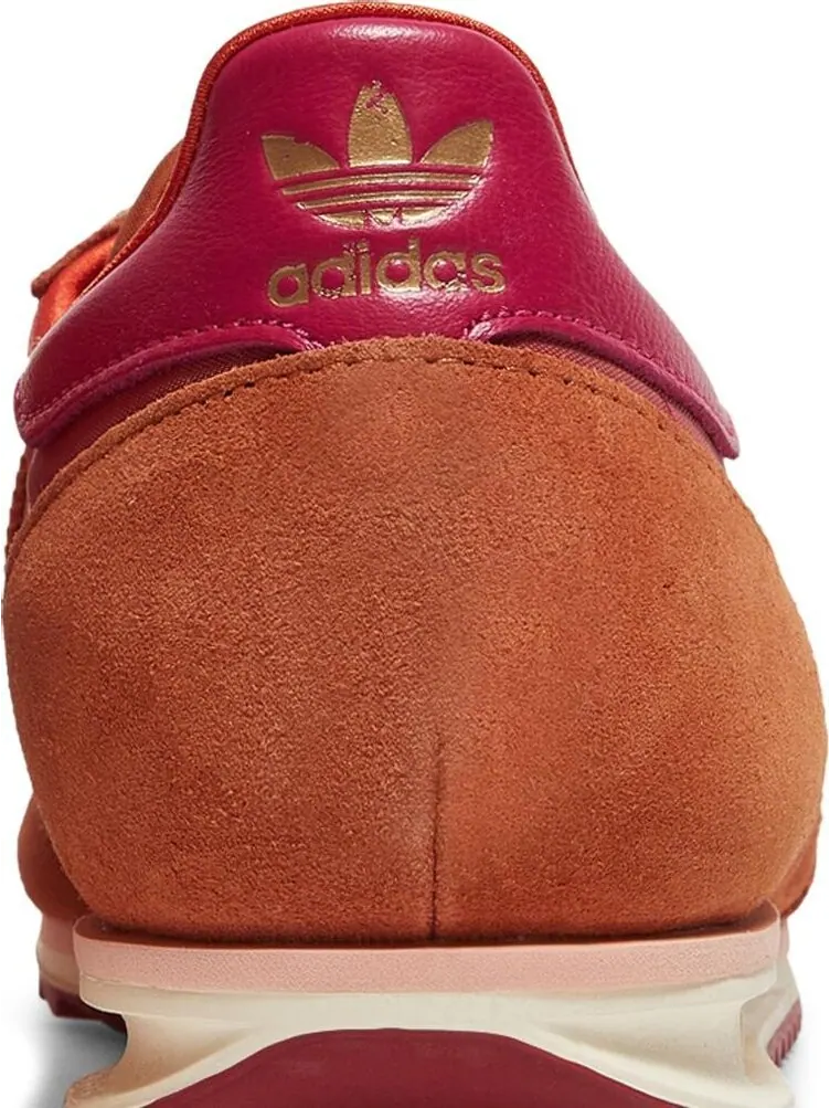 Кроссовки Adidas Wales Bonner x SL72 'Trace Pink Maroon' — изображение 7 из 8, красный
