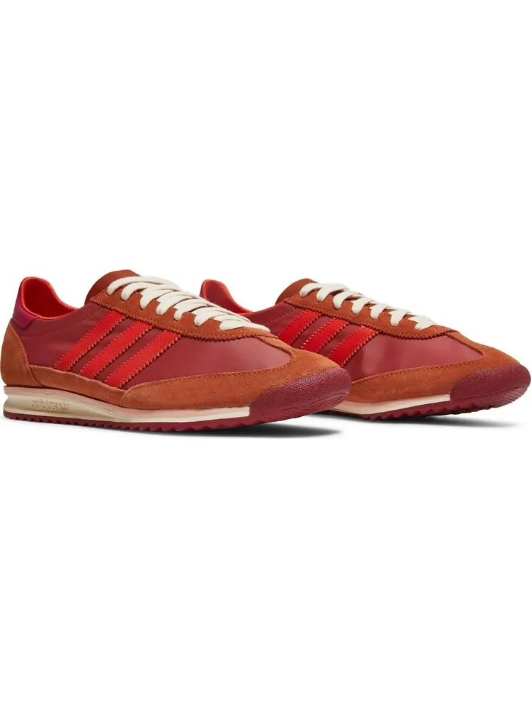 Кроссовки Adidas Wales Bonner x SL72 'Trace Pink Maroon' — изображение 8 из 8, красный