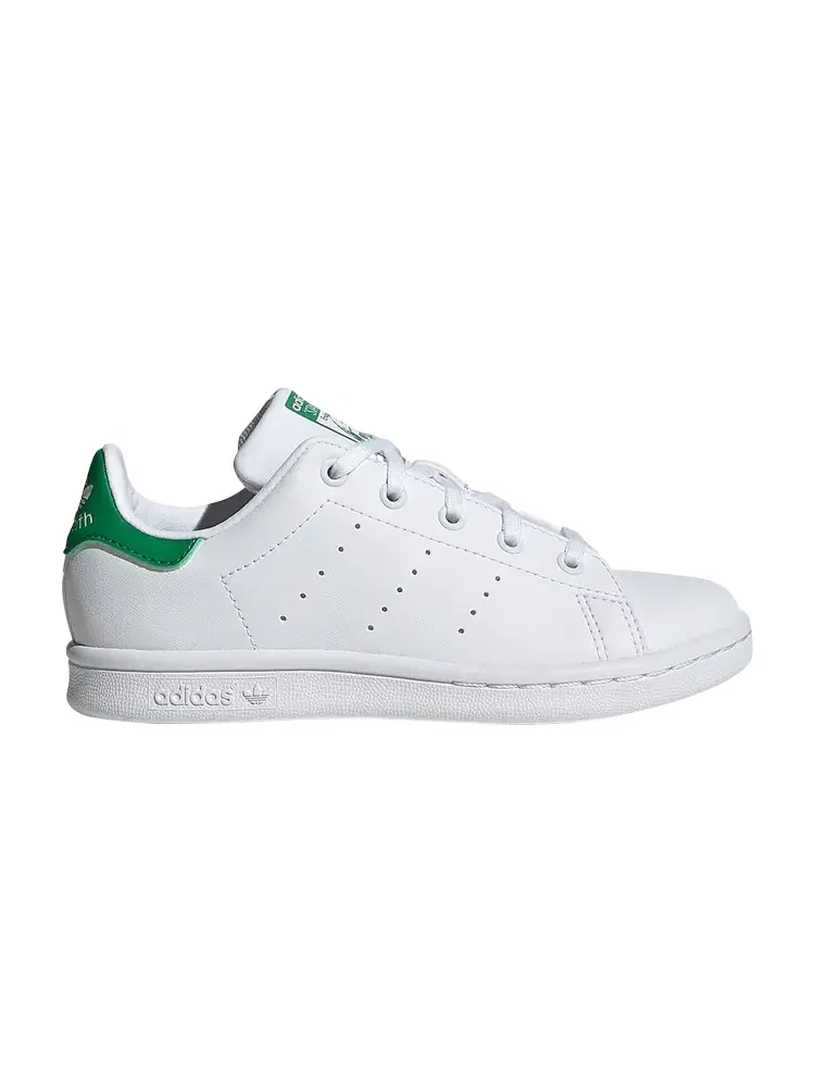 Кроссовки Adidas Stan Smith Primegreen Little Kid — изображение 1 из 1, белый
