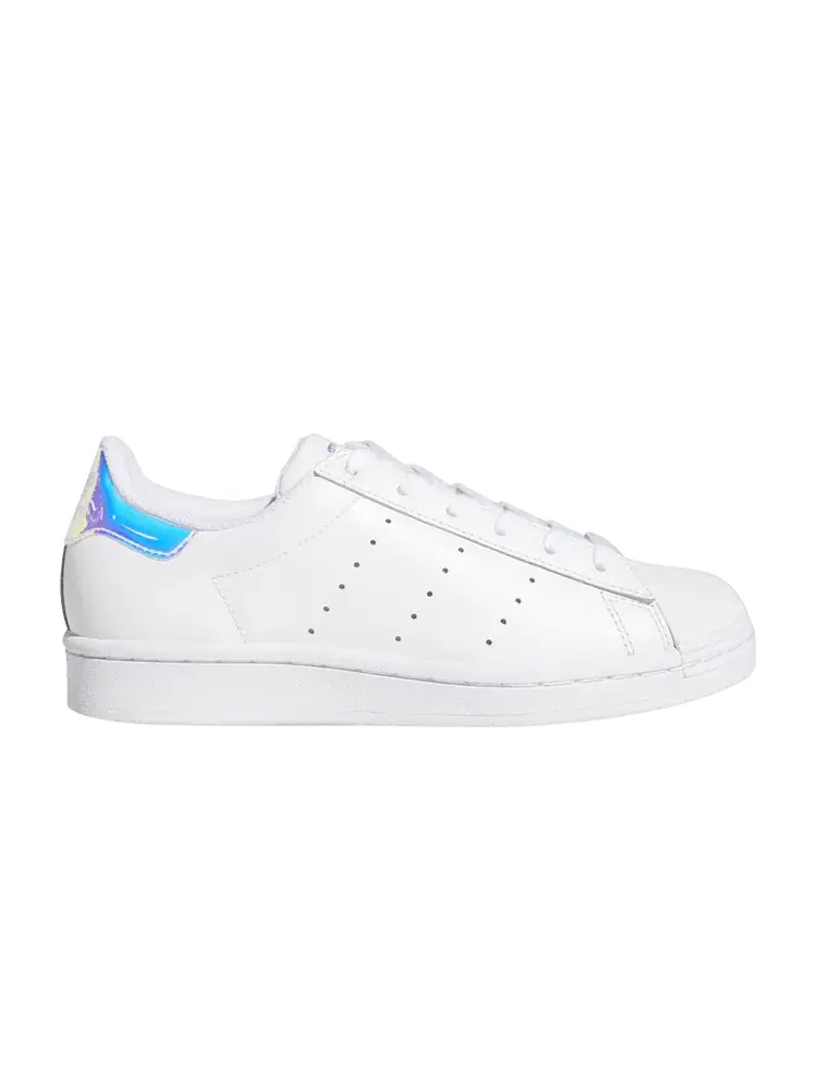 Кроссовки adidas Superstar J 'White Iridescent' — изображение 1 из 1, белый//черный