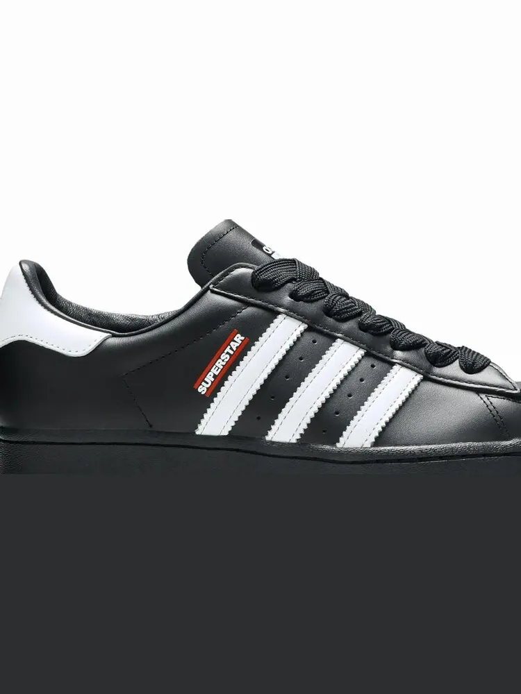 Кроссовки Adidas Run D.M.C. x Superstar 'Jam Master Jay' — изображение 2 из 8, черный