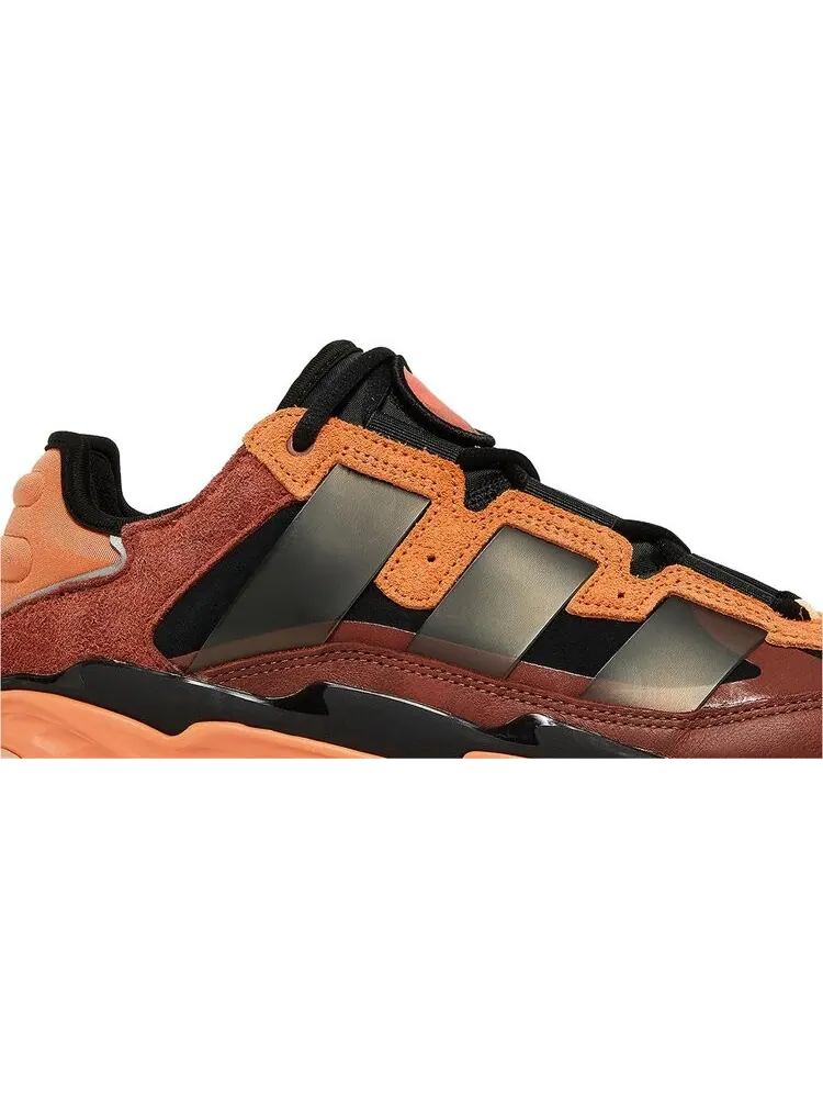Кроссовки Adidas Niteball 'Hazy Copper' — изображение 2 из 8, коричневый
